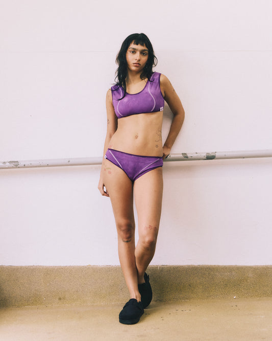 Tairana Bikini Bottom - Purple