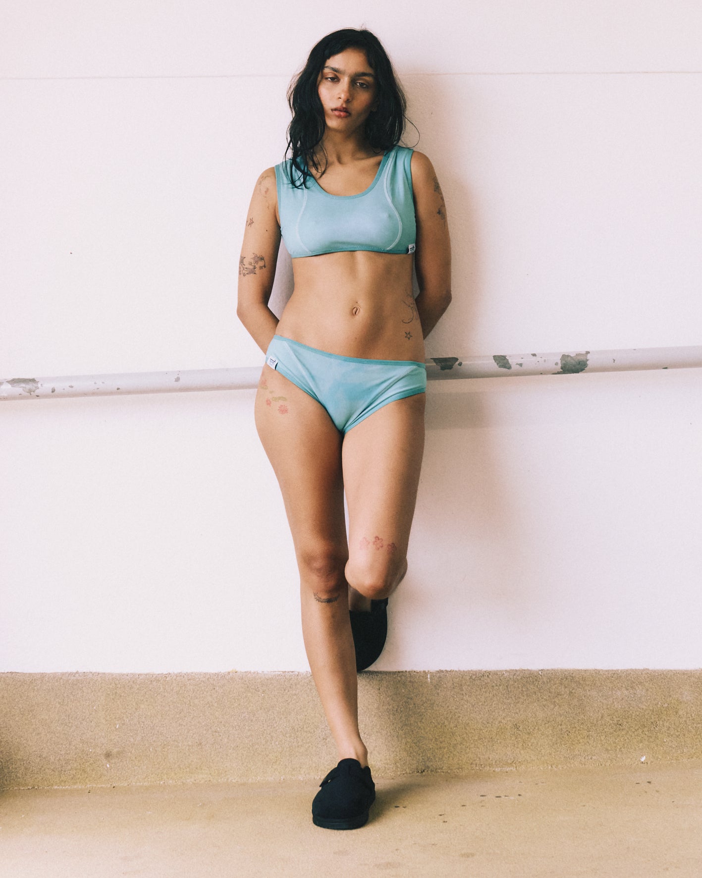Tairana Bikini Bottom - Teal