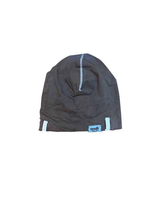 Dyed Skull Beanie - Brown