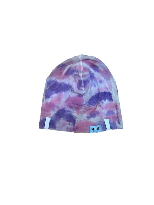 Dyed Skull Beanie - Pink Camo